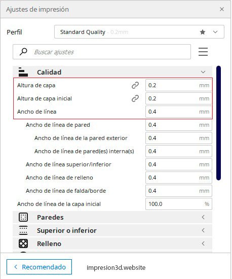 Como calibrar el flujo de tu impresora 3D-altura de capa